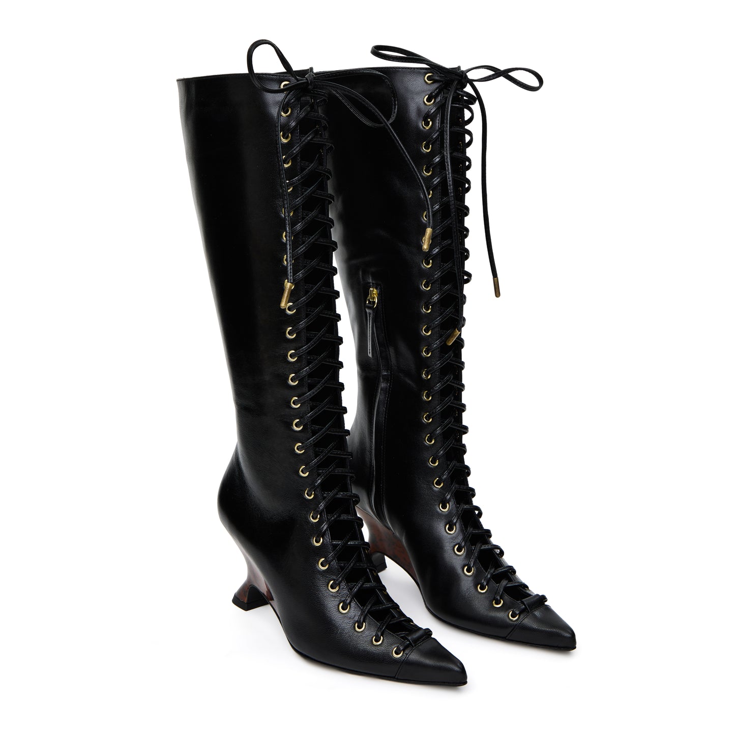 Corset high-the-knee boots